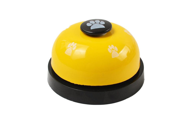 2Pcs Pet Training Bells Dog Cat Training Equipment Interactive Toys Yellow