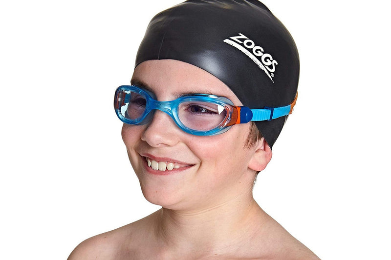 Zoggs Childrens/Kids Phantom 2.0 Swimming Goggles (Blue/Orange/Clear) (One Size)