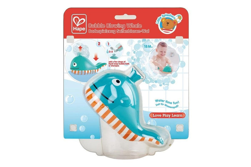 Hape: Bubble Blowing Whale - Bath Toy