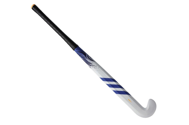 Adidas: Ruzo 8 Hockey Stick - White / Black / Sonic Ink / Solar Gold (33" Light)