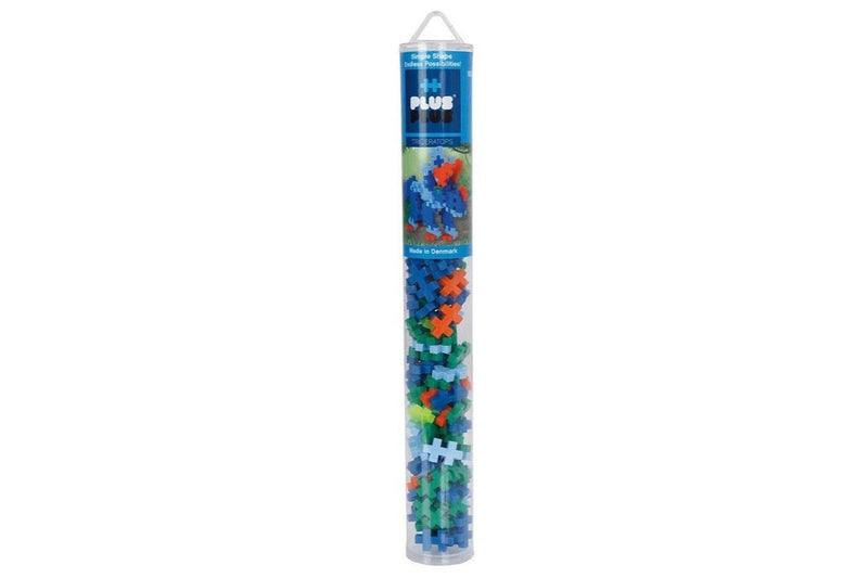 Plus-Plus: Triceratops Tube (100pc)