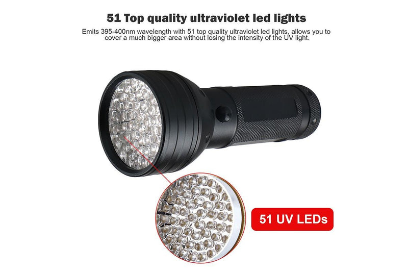 Ultraviolet Mini Black-Light - 51 LED