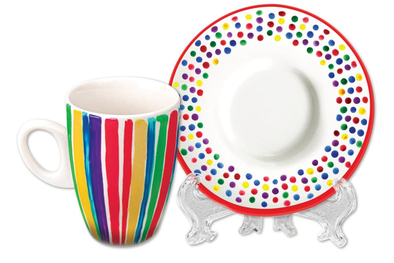 Kids Projects: Cup And Saucer Makeover