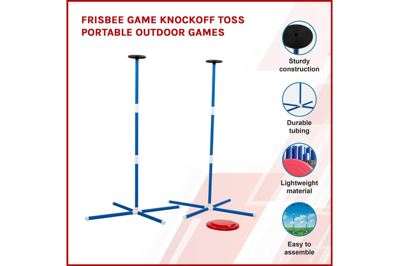 Frisbee Game Knockoff Toss Portable Outdoor Games