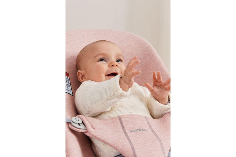 Babybjorn: Bouncer Bliss 3D Jersey - Light Pink