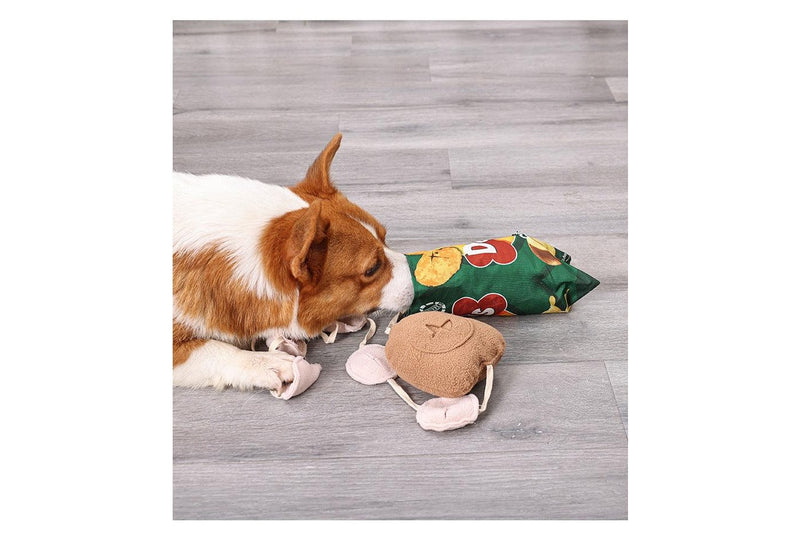 Potato Chip Dog Toys - Green/Blue - NZ Stock