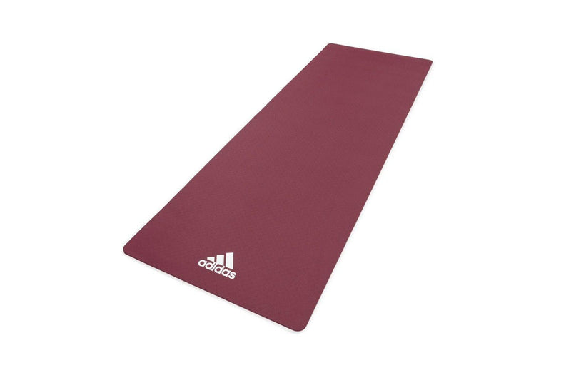 Adidas 8mm Yoga Fitness Mat - Mystery Ruby