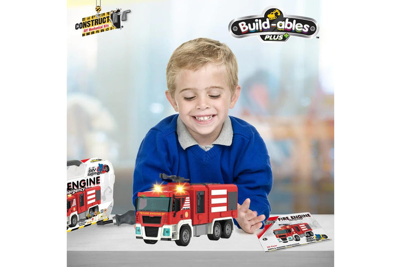 Build-ables: Plus - Fire Engine Emergency - Vehicle Playset