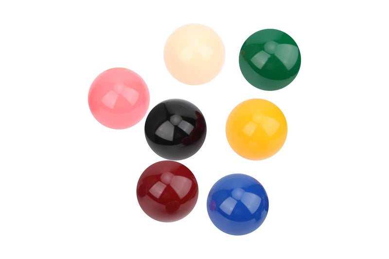 PowerGlide Snooker Balls (Pack Of 17) (Multicoloured) (47.5mm)