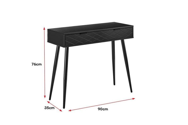 Ovela: Christian Console Table - Black