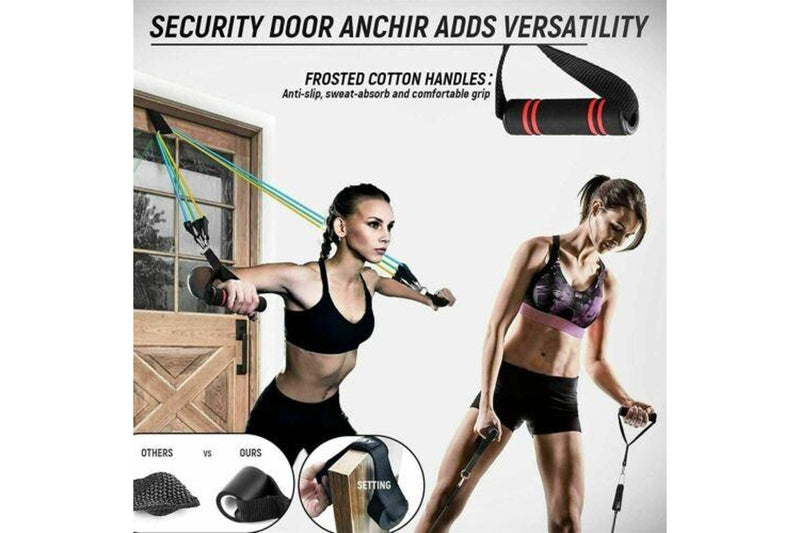 2 Sets X 13Pc Yoga Resistance Band Home Workout Set With Handles