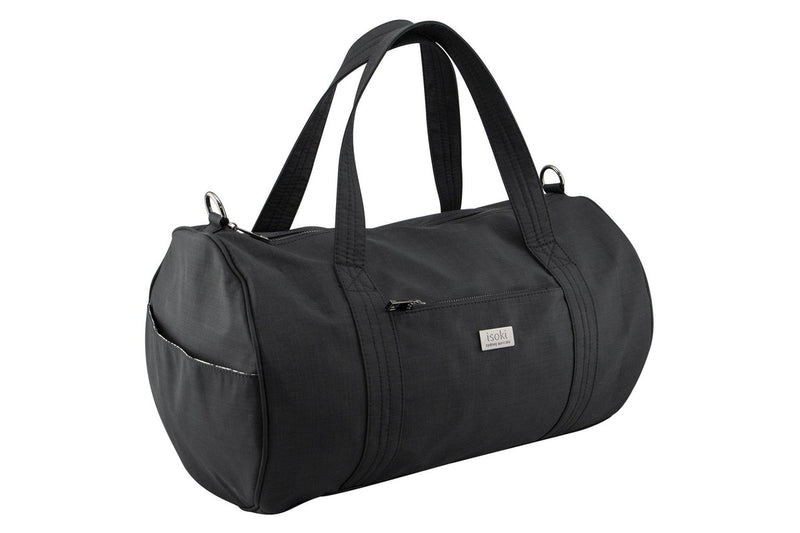 Isoki: Kingston Duffle Bag - Black Nylon