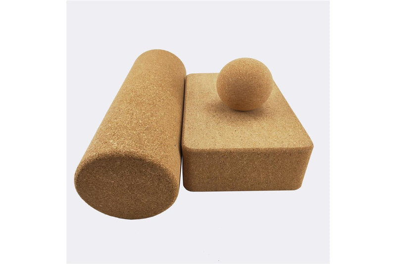 Multifunctional Yoga Cork Bundle