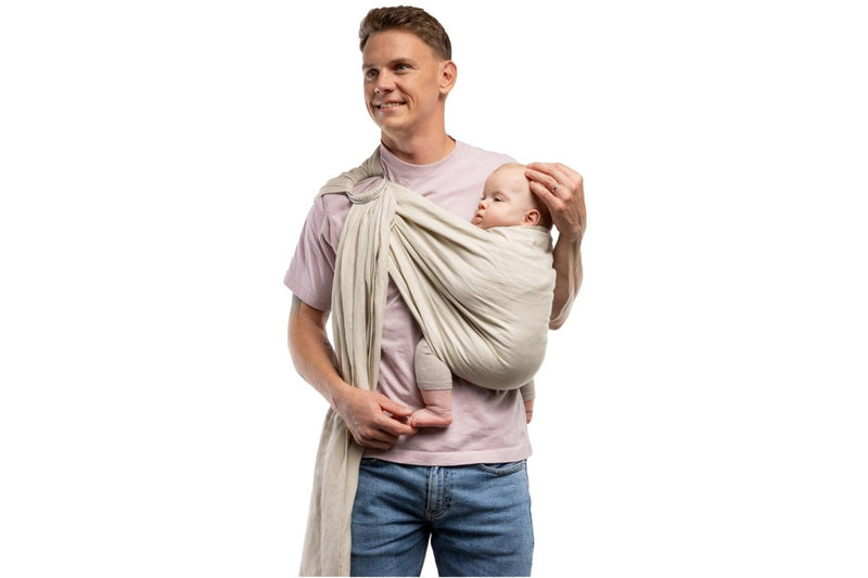 Boba: Linen Ring Sling - Pampas