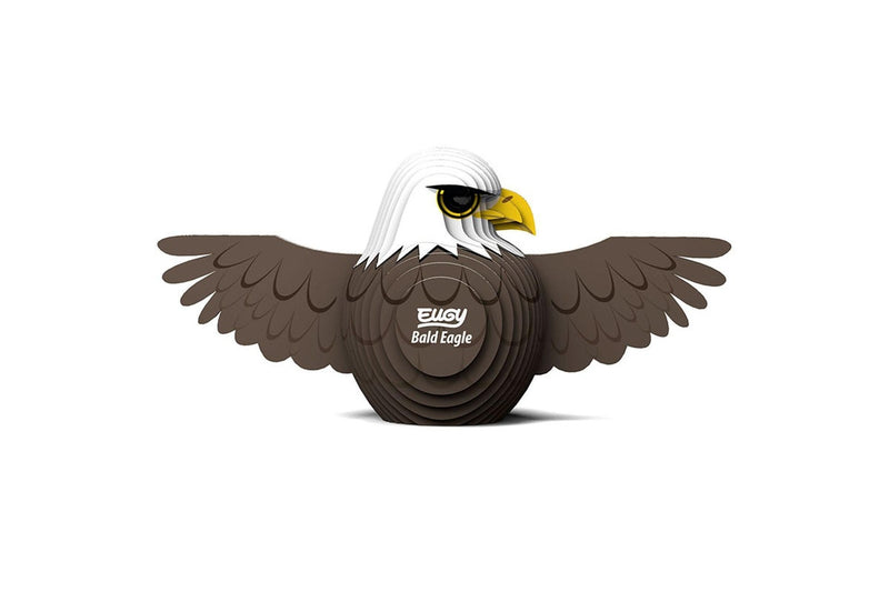 Eugy: Bald Eagle - 3D Cardboard Model