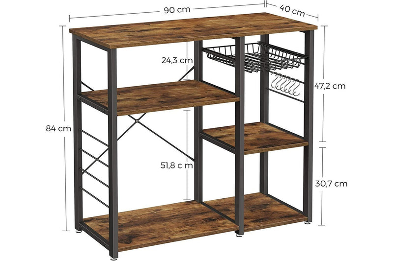 Vasagle Kitchen Storage Shelf