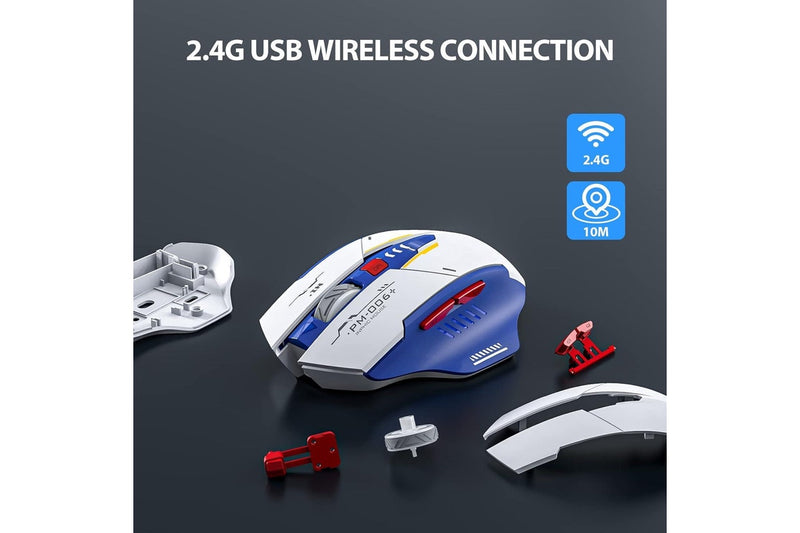 INPHIC F9 2.4G Wireless Silent Gaming Office Mouse - NZ Stock