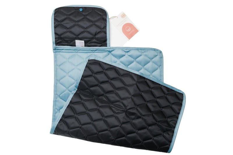 Nestling: Waterproof Quilted Change Mat - Denim