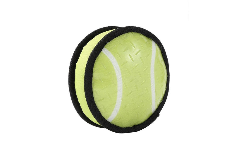 Paws & Claws 15cm Super Sports TPR Covered Oxford Tennis Ball Pet Toy w Squeaker