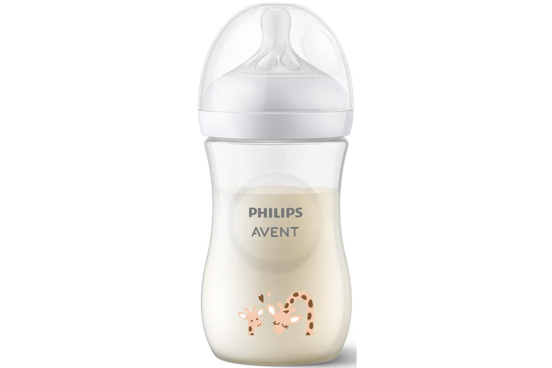 Avent: Natural Response Bottle - Giraffe (260ml)