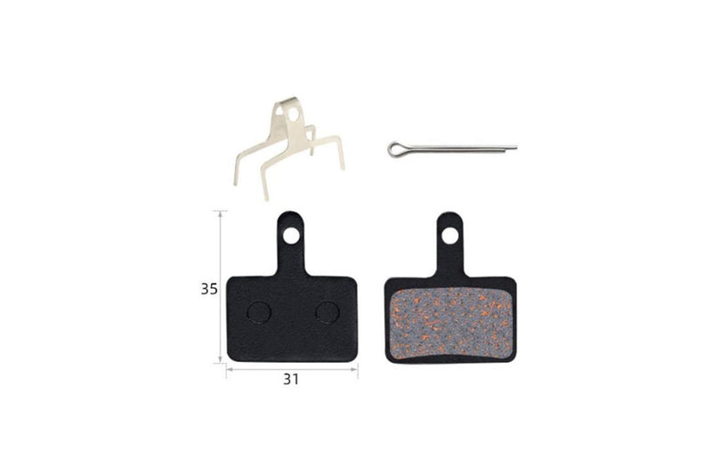 Bike Brake Pads Disc Brake Pads Spring Compatible TRP Tektro Shimano Deore