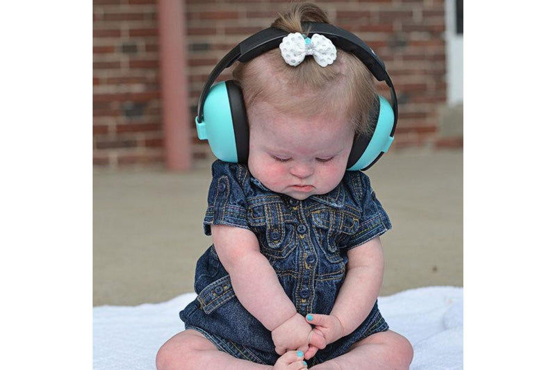 Banz: Baby Earmuffs - Aqua (2 & under)