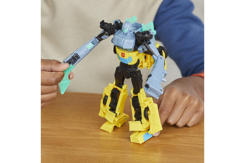 Transformers EarthSpark: Cyber Combiner - Bumblebee & Mo Malto