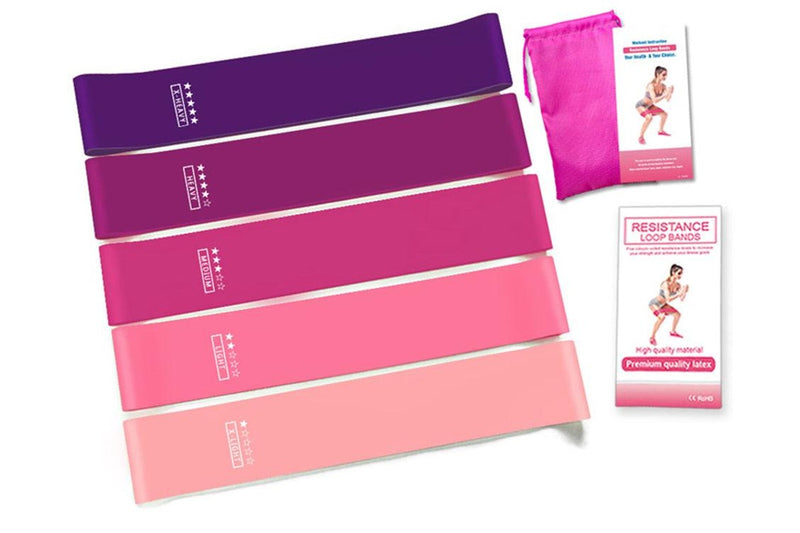 Resistance Band 5 Piece Set