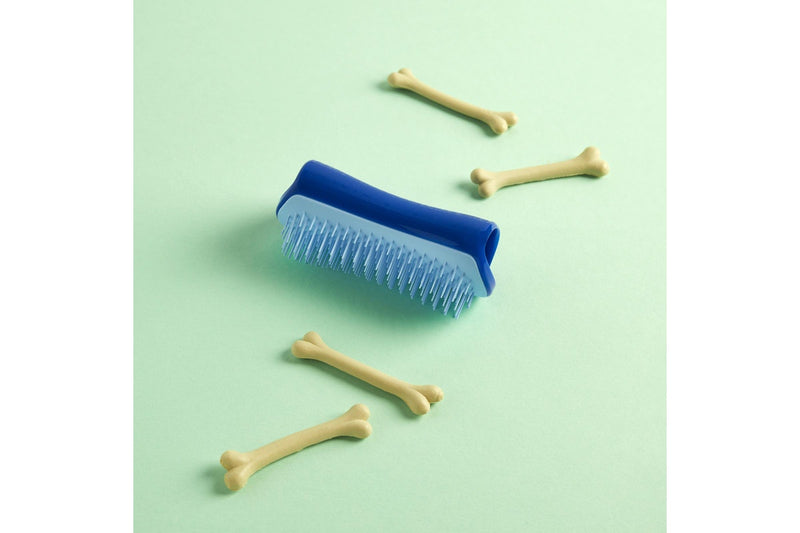 Pet Teezer: Small Deshedding Brush - Blue/Light Blue