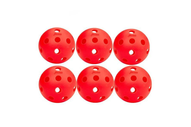 PENN 26 Indoor Pickleball Balls - 1 Pack of 6 Balls