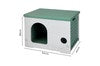 Pawz Plastic Pet Kennel Weatherproof Outdoor House