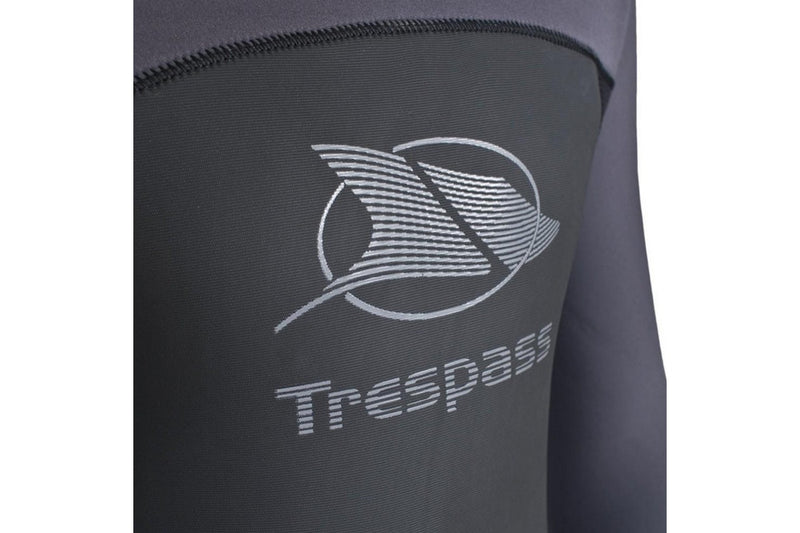 Trespass Diver Mens 5mm Full Length Neoprene Wetsuit (Black) (XL)