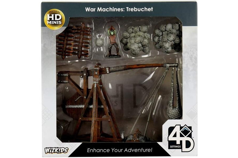 WizKids HD Mini War Machines Trebuchet Miniatures Setting