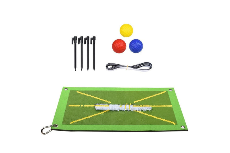 Golf Training Hitting Mat Swing Detection Batting Mat Golf Training Aid