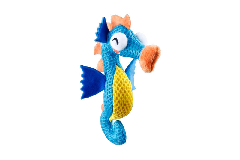 GiGwi: Dental Mesh, Catnip Cat Toy - Seahorse