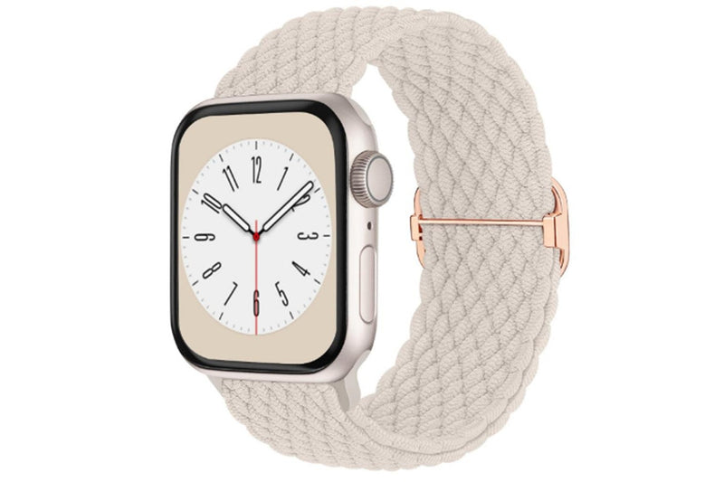 Adjustable Braided Loop Nylon Strap Compatible with Apple Watch Style 1