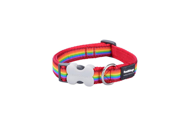 Dog Collar By Red Dingo Style Rainbow