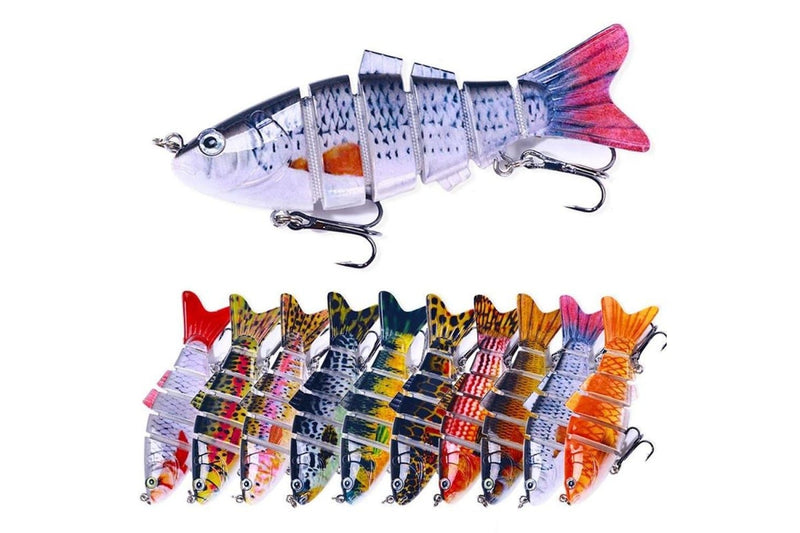 10cm 18g Multi Segment Fish Bionic Lure For Submerged Fishing