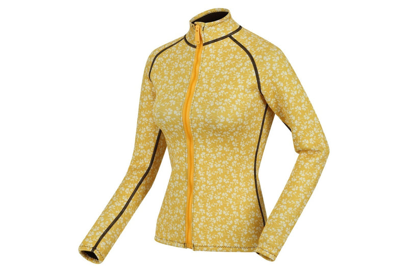 Regatta Womens/Ladies Orla Kiely Parsley Scuba Top (Yellow) (14 UK - 16 UK)