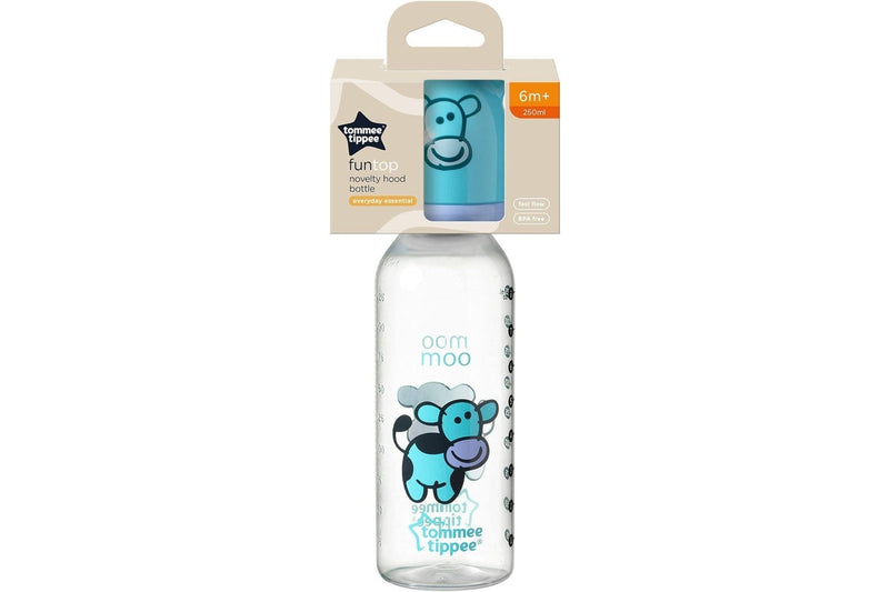 Tommee Tippee: Novelty Hood Bottle - Assorted Designs (250ml)