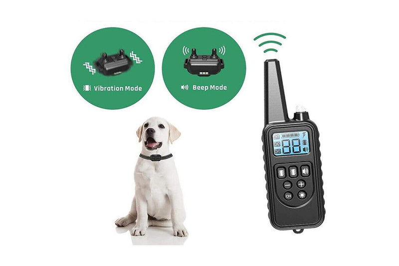 Remote Control Pet Dog Anti Bark Electric Shock Collar Dog Training Collar for 3 Dogs