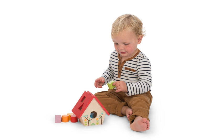 Le Toy Van: Petilou - My Little Bird House Shape Sorter