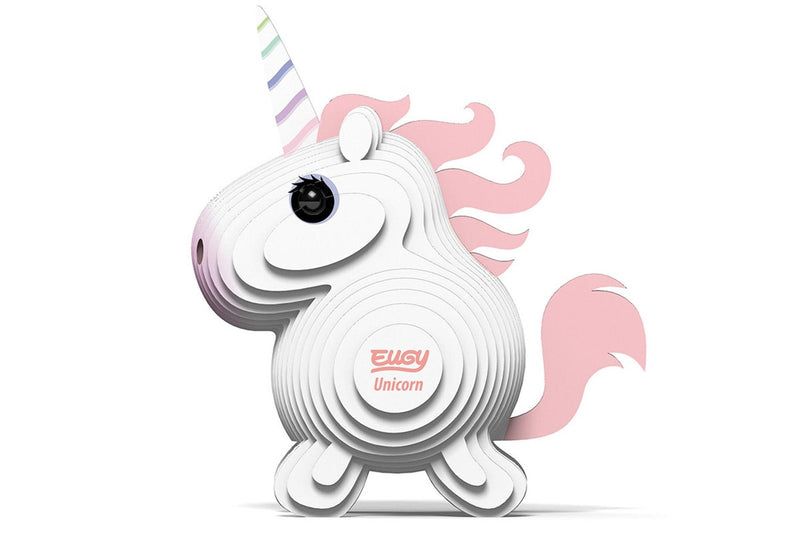 Eugy: Unicorn - 3D Cardboard Model