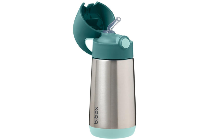 b.box: Insulated Drink Bottle - Emerald Forest (350ml)