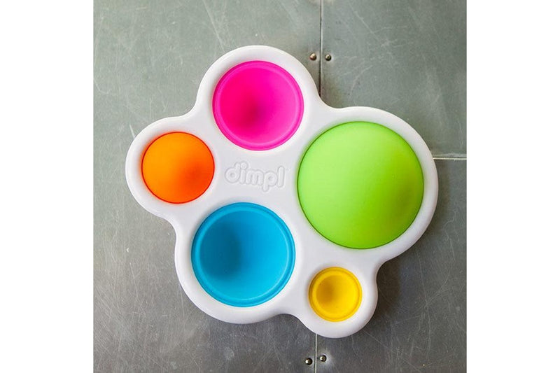 Fat Brain Toys: Dimpl - Colourful Sensory Toy