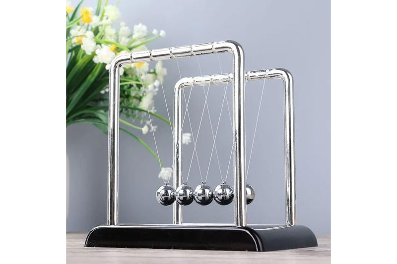 Newton Cradle Balance Steel Balls Physics Science Pendulum Desk Toy For Home Decoration