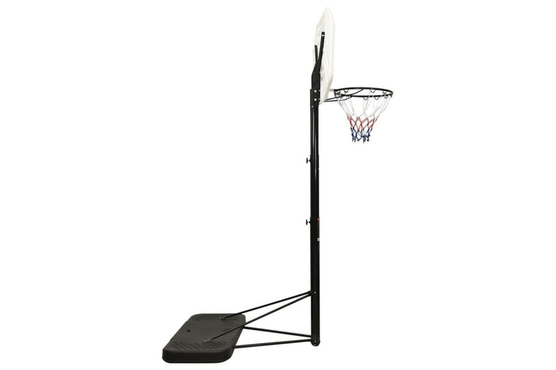 Basketball Stand White 258-363 Cm Polyethene Ktlan