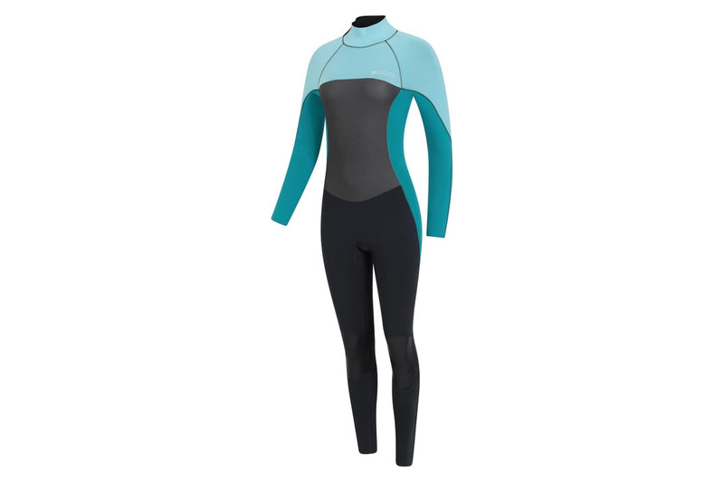 Mountain Warehouse Womens/Ladies Port Royal Long-Sleeved Wetsuit (Black) (12 UK - 14 UK)