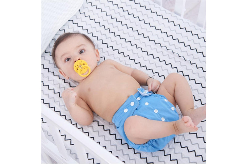 Adjustable Reusable Cloth Nappies with Inserts Washable Cloth Diaper Training Pants