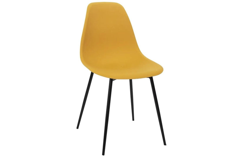 Fraser Country Set of 2 Gustav Dining Chair - Yellow